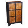 Armoire acier style industriel 2 portes