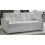 Canap&eacute; convertible cuir blanc pas cher