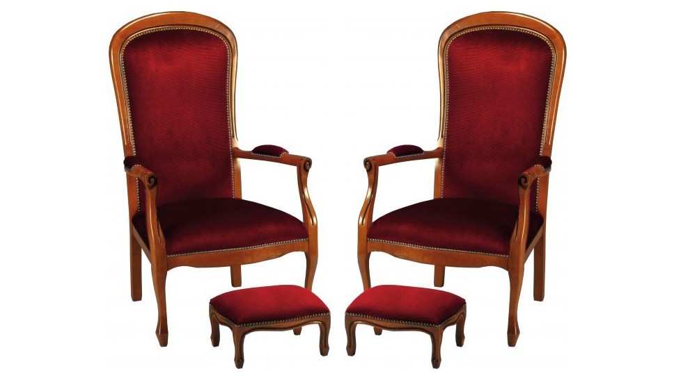 fauteuil salon voltaire