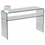 Console verre courbé 1 rayon