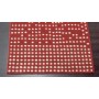 Tapis 100% laine rouge - Cascared