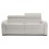 Canap&eacute; convertible cuir gris anthracite 2 places
